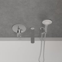 Смеситель без скрытого механизма Villeroy & Boch O.Novo Chrom TVS10435300061 - Превью изображения №3 — Интернет-магазин Time-Shop