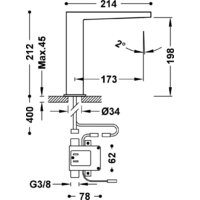 Кран Tres Slim Exclusive 20261310OR - Превью изображения №2 — Интернет-магазин Time-Shop