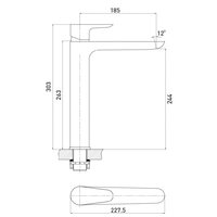 Смеситель Gross Aqua Space 65155288С - Превью изображения №3 — Интернет-магазин Time-Shop