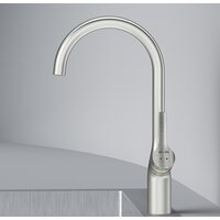 Смеситель AM.PM Spike F9S07011 (сатин) - Превью изображения №5 — Интернет-магазин Time-Shop