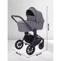 Универсальная коляска Rant Flex 3в1 RA077 (графит) - Превью изображения №3 — Интернет-магазин Time-Shop