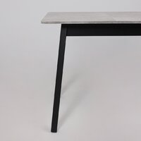 Кухонный стол Мамадома Tirk radial-94 раздвижной 94-126х64 (серый сланец/черный) - Превью изображения №10 — Интернет-магазин Time-Shop