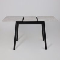 Кухонный стол Мамадома Tirk radial-94 раздвижной 94-126х64 (серый сланец/черный) - Превью изображения №22 — Интернет-магазин Time-Shop