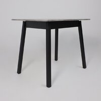 Кухонный стол Мамадома Tirk radial-94 раздвижной 94-126х64 (серый сланец/черный) - Превью изображения №8 — Интернет-магазин Time-Shop