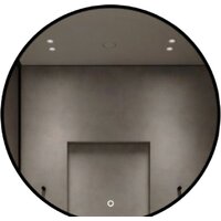 eMZe 90 LED.UV.90.90.CHE (черный с УФ-окантовкой и подсветкой)