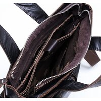 Мужская сумка Poshete 196-3750-26-DBW (коричневый) - Превью изображения №2 — Интернет-магазин Time-Shop