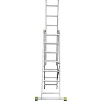 Лестница-стремянка Новая высота NV 223 алюминиевая трёхсекционная 3x7 ступеней - Превью изображения №6 — Интернет-магазин Time-Shop