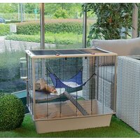 Клетка Ferplast Furat (белый) 57059814 - Превью изображения №3 — Интернет-магазин Time-Shop