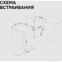 Встраиваемая посудомоечная машина Zigmund & Shtain DW 311.6 - Превью изображения №11 — Интернет-магазин Time-Shop