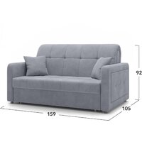 Диван Mio Tesoro Порту 063 АТС140 (Balance 900) - Превью изображения №7 — Интернет-магазин Time-Shop