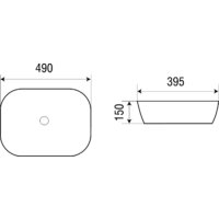 Умывальник WeltWasser Elbach 2143 MO - Превью изображения №4 — Интернет-магазин Time-Shop