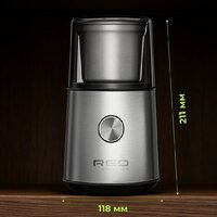 Электрическая кофемолка RED Solution CGM1605 - Превью изображения №13 — Интернет-магазин Time-Shop