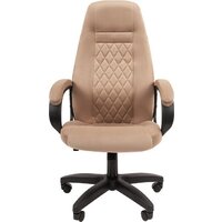 Офисное кресло CHAIRMAN Home 951 (велюр, Т-10 бежевый) - Превью изображения №2 — Интернет-магазин Time-Shop