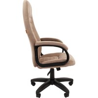 Офисное кресло CHAIRMAN Home 951 (велюр, Т-10 бежевый) - Превью изображения №3 — Интернет-магазин Time-Shop