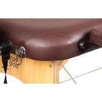 Массажный стол Atlas Sport 70 см складной 3-с деревянный (коричневый) - Превью изображения №4 — Интернет-магазин Time-Shop