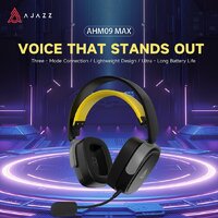 Наушники Ajazz AHM09 Max (черный) - Превью изображения №6 — Интернет-магазин Time-Shop
