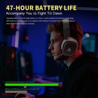 Наушники Ajazz AHM09 Max (черный) - Превью изображения №8 — Интернет-магазин Time-Shop