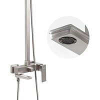 Душевая система  Hansberge H5070 (никель) - Превью изображения №5 — Интернет-магазин Time-Shop