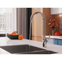 Смеситель Cersanit Elio однорычажный 64863 (хром) - Превью изображения №11 — Интернет-магазин Time-Shop