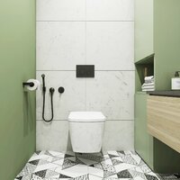 Инсталляция для унитаза Lavinia Boho Relfix 5 в 1 77010041 (черное стекло) - Превью изображения №7 — Интернет-магазин Time-Shop