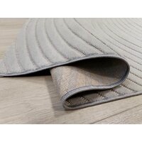 Ковер для жилой комнаты Radjab Carpet Сканди Сизаль Прямоугольник 10937B 12236RK (1.6x2.3, Grii/Grii) - Превью изображения №4 — Интернет-магазин Time-Shop