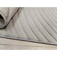 Ковер для жилой комнаты Radjab Carpet Сканди Сизаль Прямоугольник 10937B 12236RK (1.6x2.3, Grii/Grii) - Превью изображения №6 — Интернет-магазин Time-Shop
