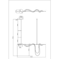 Подвесная люстра Arte Lamp Klimt A2850SP-45BK - Превью изображения №3 — Интернет-магазин Time-Shop