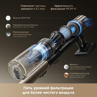 Пылесос Dreame Cordless Vacuum Cleaner Z40 TangleCut Flex VRV62F (евровилка, черный) - Превью изображения №17 — Интернет-магазин Time-Shop