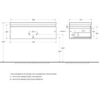  Cezares Тумба под умывальник SLIDER-1000-1C-SO-NF-P - Превью изображения №5 — Интернет-магазин Time-Shop