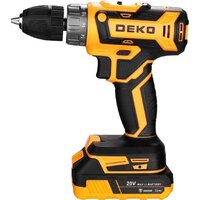 Дрель-шуруповерт Deko GCD20DU PRO Set63 083-1039 (с 2-мя АКБ, кейс) - Превью изображения №5 — Интернет-магазин Time-Shop