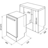 Встраиваемая посудомоечная машина HOMSair DW47M - Превью изображения №19 — Интернет-магазин Time-Shop
