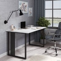 Стол Mio Tesoro Франко 120x66 (белый/черный) - Превью изображения №3 — Интернет-магазин Time-Shop