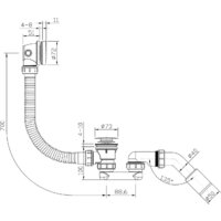Сифон Roxen R70C-G - Превью изображения №12 — Интернет-магазин Time-Shop