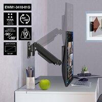 Кронштейн для монитора ExeGate EWM1-3410-01G - Превью изображения №2 — Интернет-магазин Time-Shop