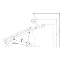 Силовая скамья DFC D2320 - Превью изображения №11 — Интернет-магазин Time-Shop