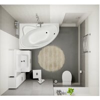 Ванна Ventospa Nika 160x105R (с каркасом и экраном) - Превью изображения №5 — Интернет-магазин Time-Shop