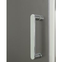 Душевой уголок BelBagno UNO-195-AH-2-100/90-C-Cr (прозрачное стекло) - Превью изображения №2 — Интернет-магазин Time-Shop
