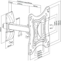 Кронштейн для телевизора Ultramounts UM865 - Превью изображения №5 — Интернет-магазин Time-Shop