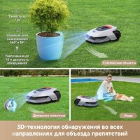 Газонокосилка-робот Dreame Roboticmower A1 Pro - Превью изображения №4 — Интернет-магазин Time-Shop