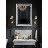 Зеркало Декарт Настенное в раме 8Л2720 (серебристый хром) - Превью изображения №3 — Интернет-магазин Time-Shop