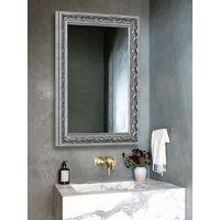 Зеркало Декарт Настенное в раме 8Л2720 (серебристый хром) - Превью изображения №5 — Интернет-магазин Time-Shop