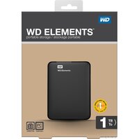 Внешний накопитель WD Elements Portable 1TB (WDBUZG0010BBK) - Превью изображения №7 — Интернет-магазин Time-Shop
