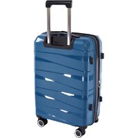 Чемодан-спиннер Pride РР-201 (M, синий) - Превью изображения №3 — Интернет-магазин Time-Shop