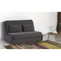 Диван DiArt Лео-3 1500 (велюр, Ultra Grafit) - Превью изображения №7 — Интернет-магазин Time-Shop