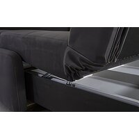 Диван DiArt Лео-3 1500 (велюр, Ultra Grafit) - Превью изображения №4 — Интернет-магазин Time-Shop