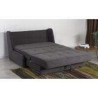 Диван DiArt Лео-3 1500 (велюр, Ultra Grafit) - Превью изображения №11 — Интернет-магазин Time-Shop