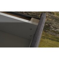 Диван DiArt Лео-3 1500 (велюр, Ultra Grafit) - Превью изображения №3 — Интернет-магазин Time-Shop