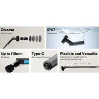 Щетка для мытья посуды Hoto Electric Spin Scrubber - Превью изображения №3 — Интернет-магазин Time-Shop