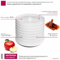 Сушилка для овощей и фруктов Мастерица EFD-0903VM - Превью изображения №5 — Интернет-магазин Time-Shop