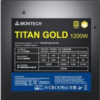 Блок питания Montech Titan Gold 1200W - Превью изображения №6 — Интернет-магазин Time-Shop